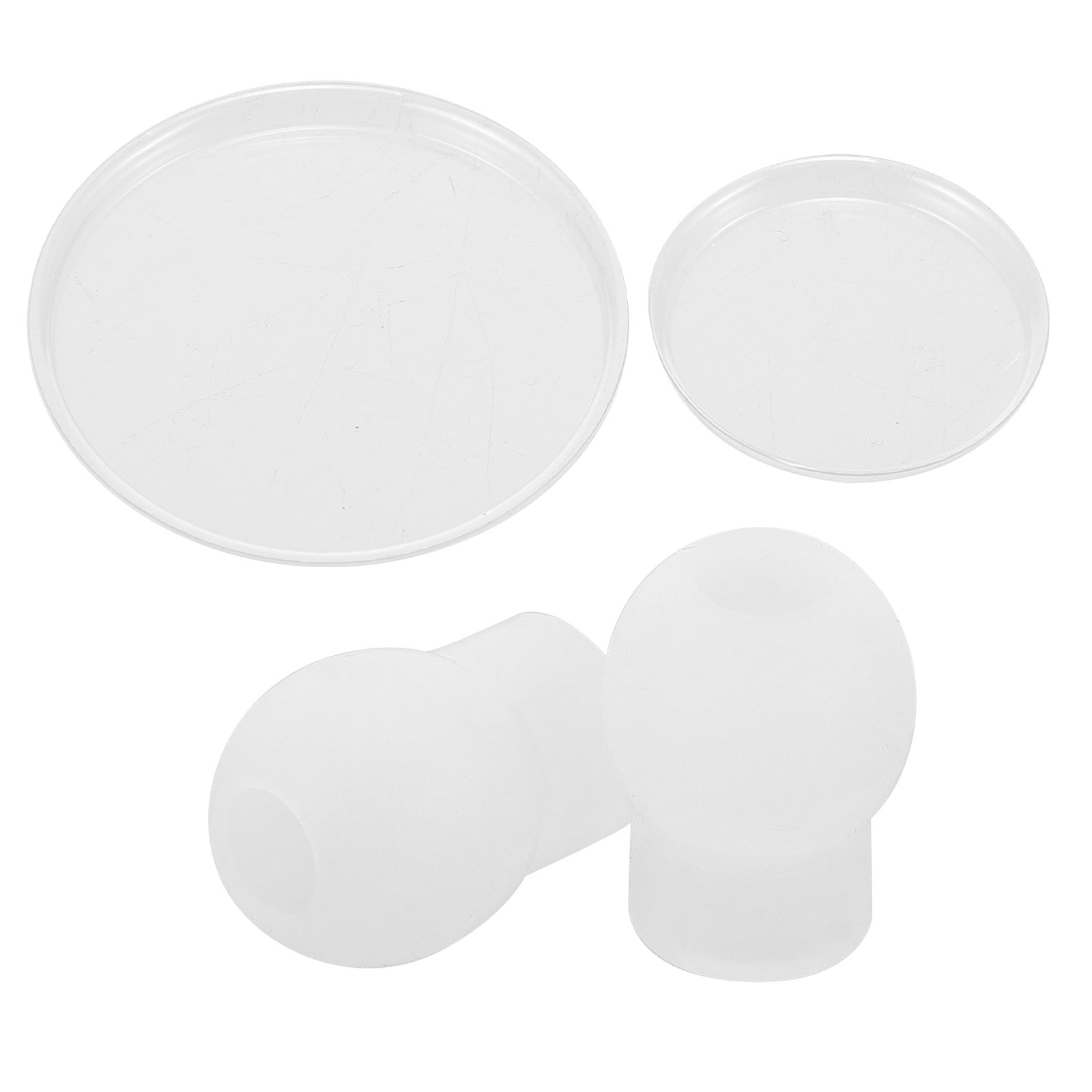 Silicone Ear Tip Replacement - 1Set Silicone Stethoscope Earbuds Replacement Ear