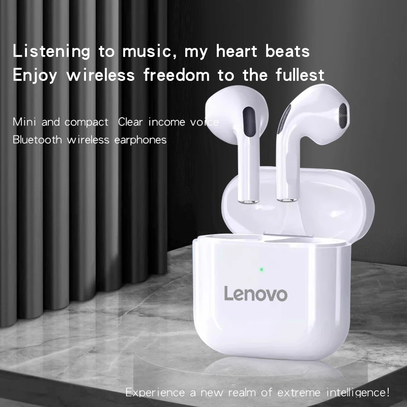 Original Lenovo Pro4 TWS Wirel - Noise Cancelling Headphone บทวิจารณ์และราคา