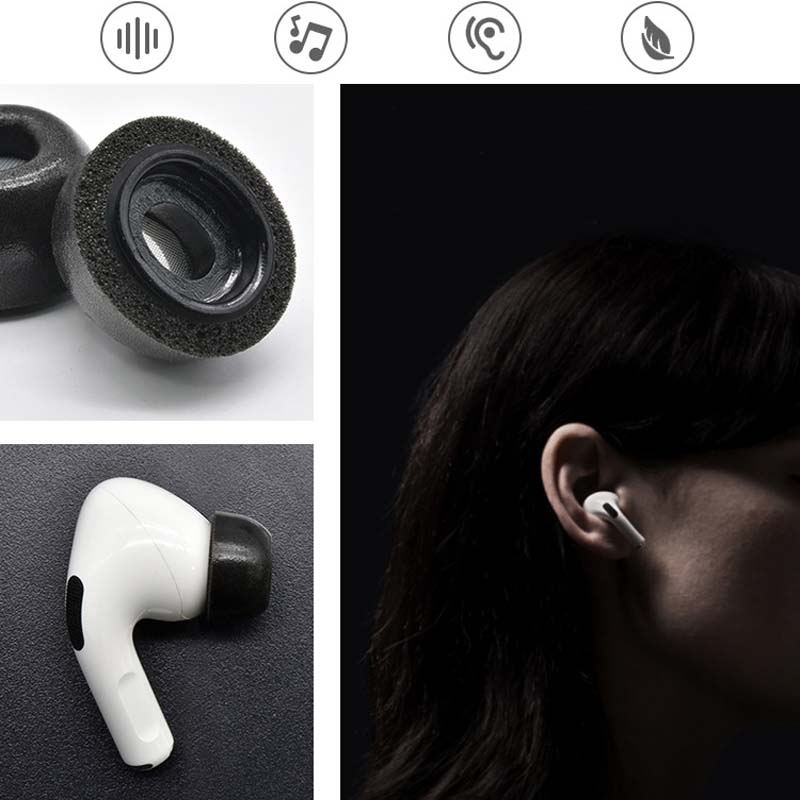 Memory Foam Ear Pads For Airpo - Earphone Foam Tip บทวิจารณ์และราคา