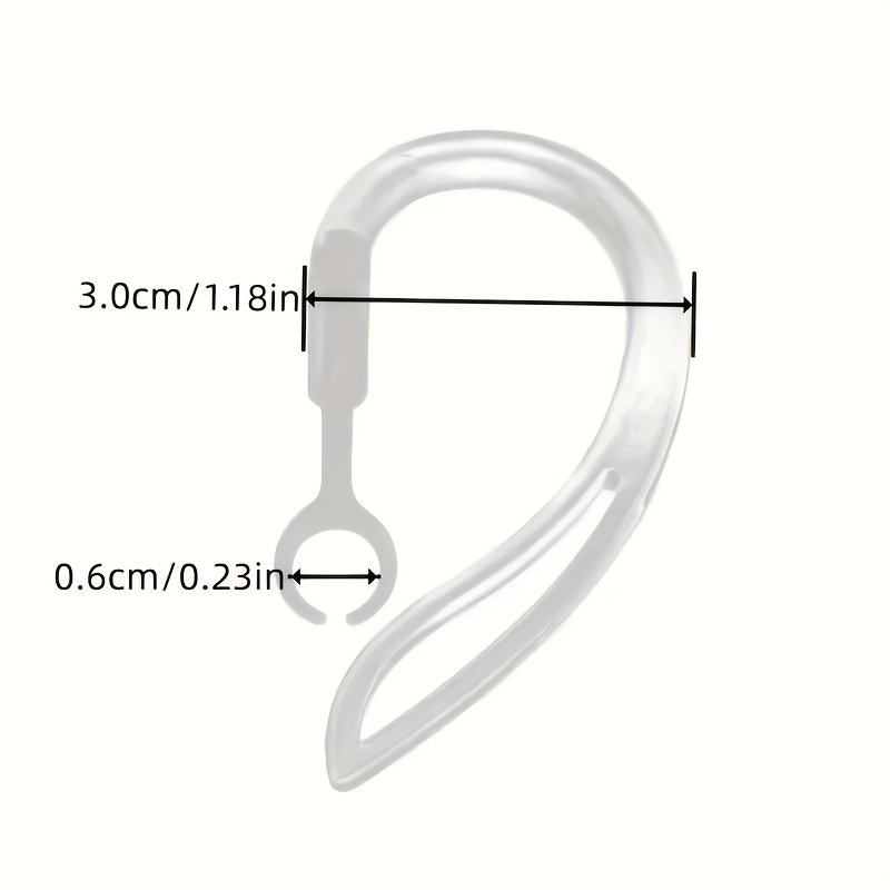 2Pcs Rotatable Extendable Anti - Sports Earphone Hook บทวิจารณ์และราคา