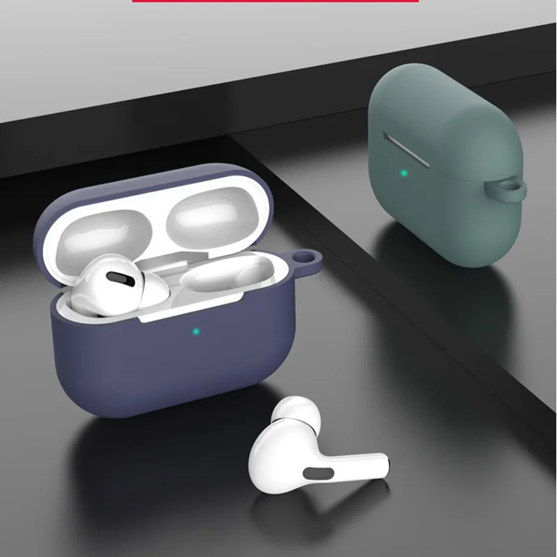 Silicone Case For Airpods Pro  - Earbuds Charging Case บทวิจารณ์และราคา