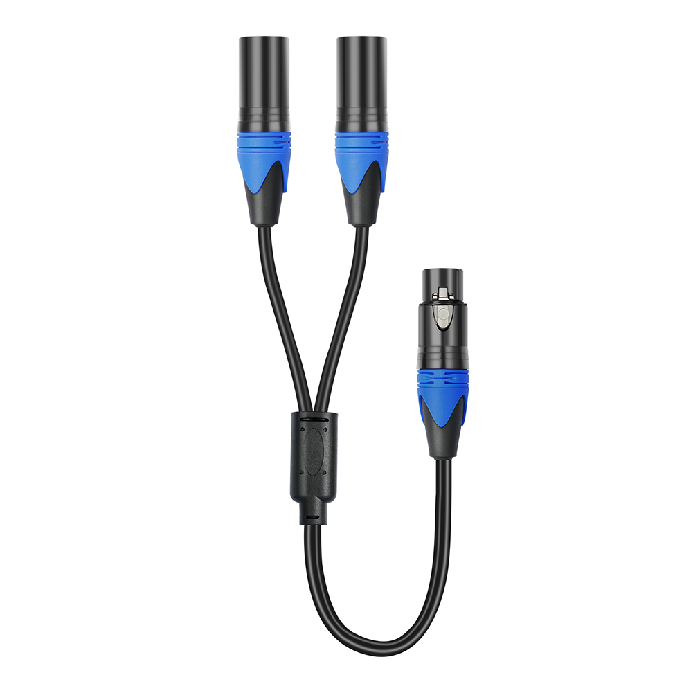 50cm 1 XLR Female To 2 XLR Mal - Audio Splitter Y บทวิจารณ์และราคา
