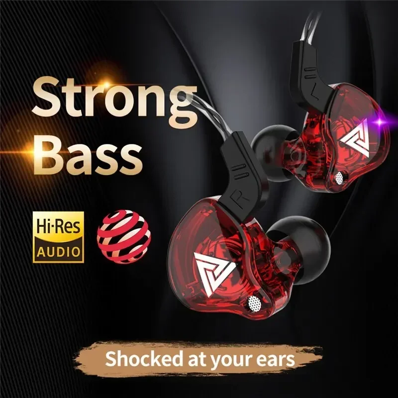 Original QKZ AK6 Copper Driver - Wired Earphone Mic บทวิจารณ์และราคา