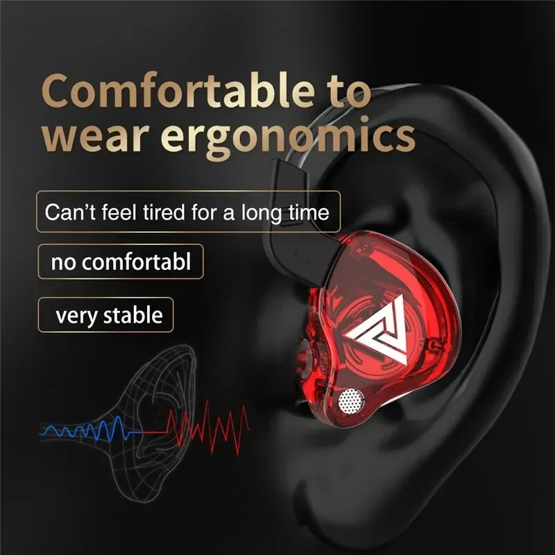 Original QKZ AK6 Copper Driver - Wired Earphone Mic บทวิจารณ์และราคา