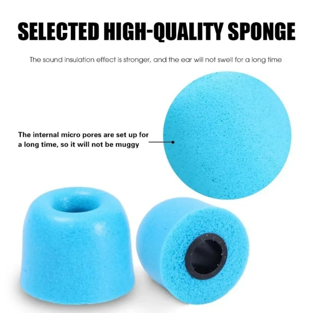 6-1Pair S/M/L Soft Memory Foam - Earphone Foam Tip บทวิจารณ์และราคา