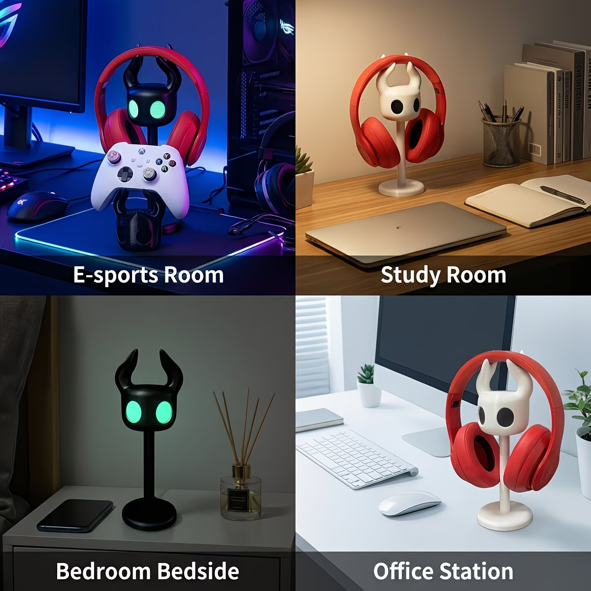 Hollow Eye Design Game Control - Headphone Stand Desk บทวิจารณ์และราคา