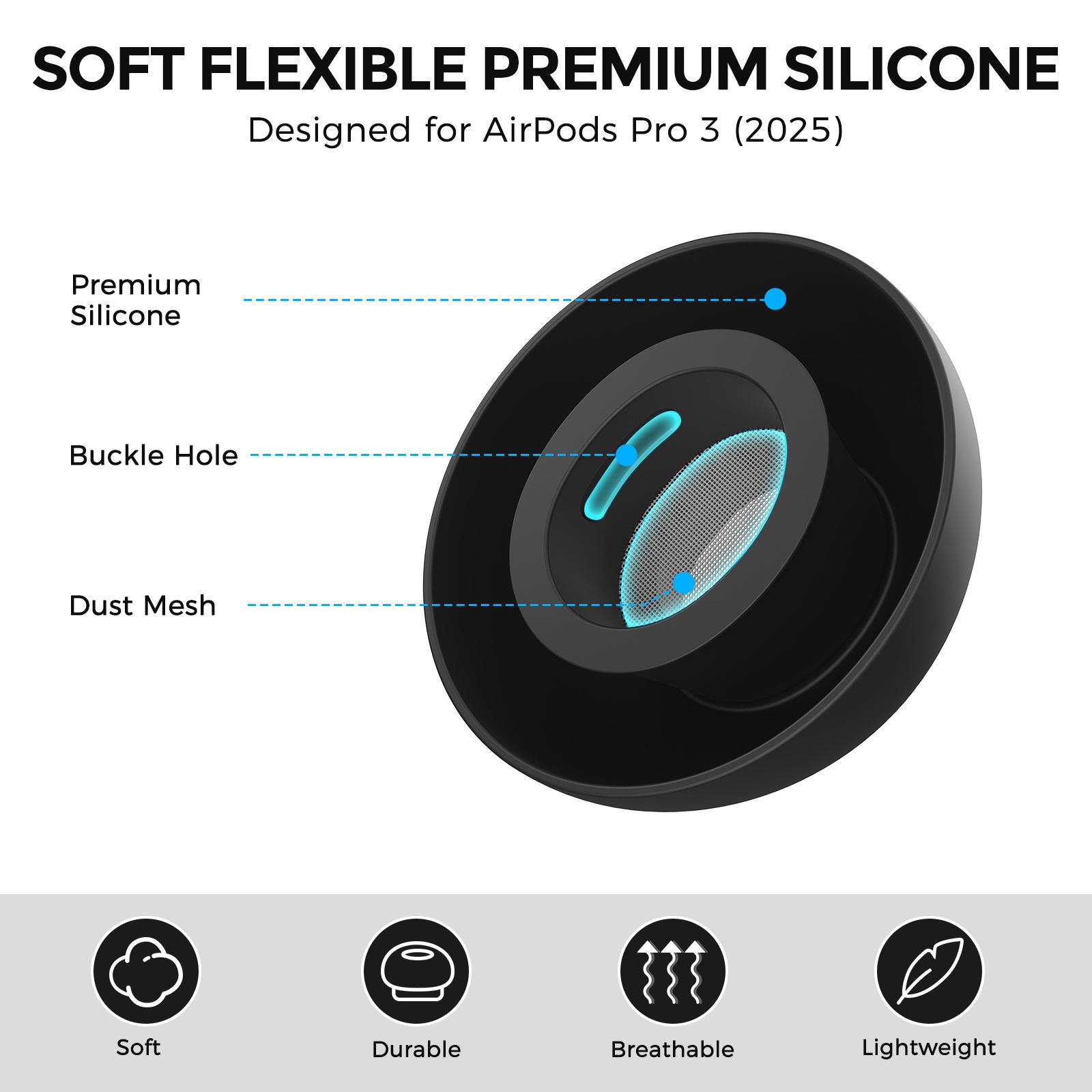 For AirPods Pro 3 XDcase 4 Pai - Silicone Ear Tip Replacement บทวิจารณ์และราคา
