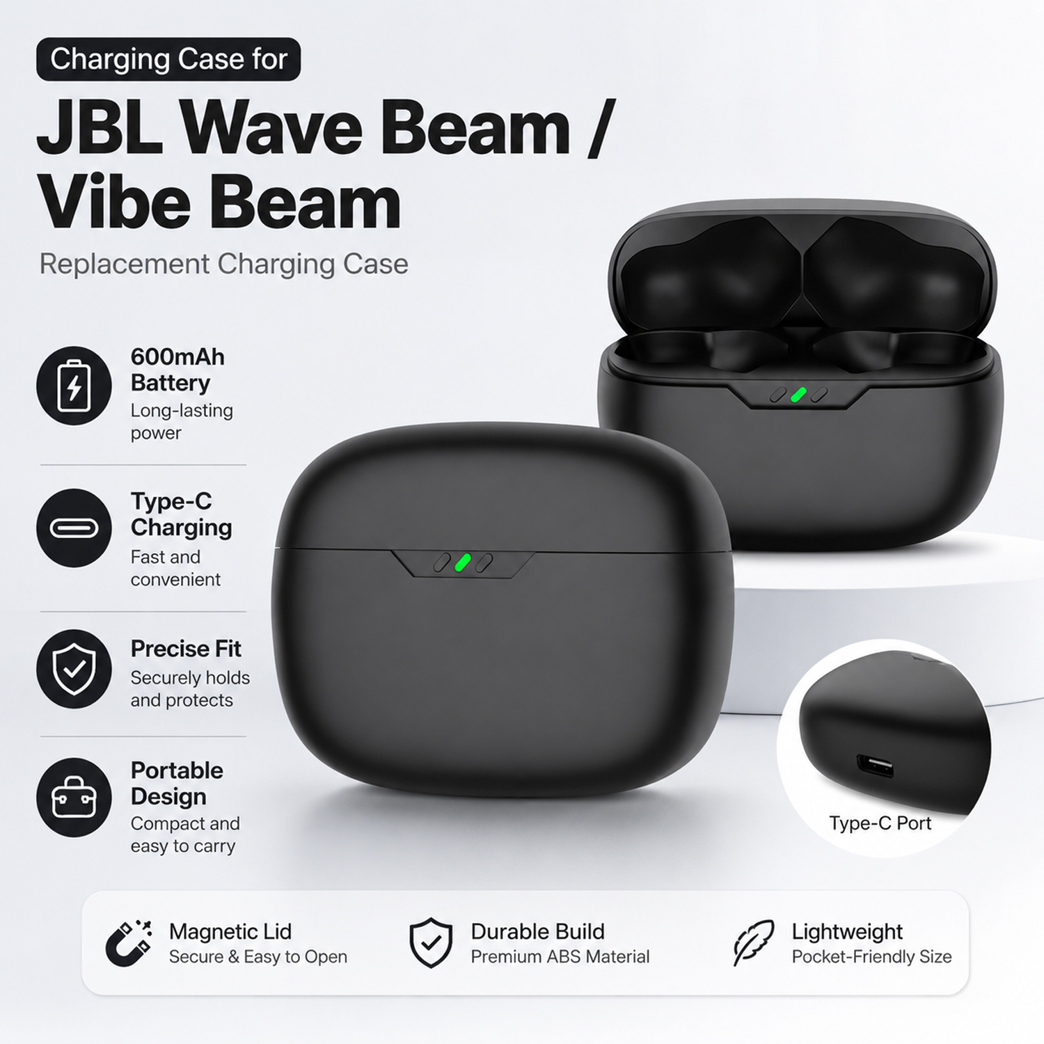 Earbuds Charging Case Replacem - Earbuds Charging Case บทวิจารณ์และราคา