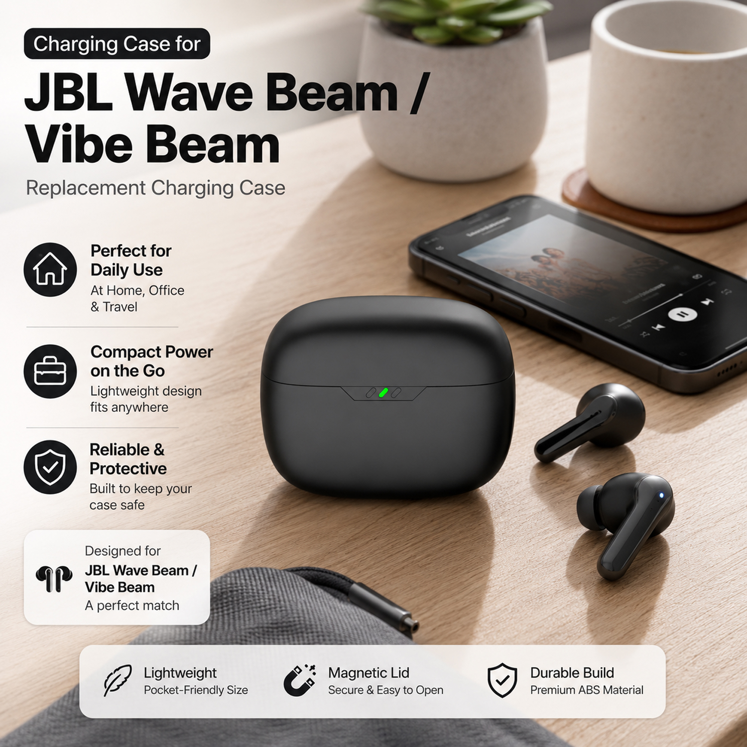 Earbuds Charging Case Replacem - Earbuds Charging Case บทวิจารณ์และราคา