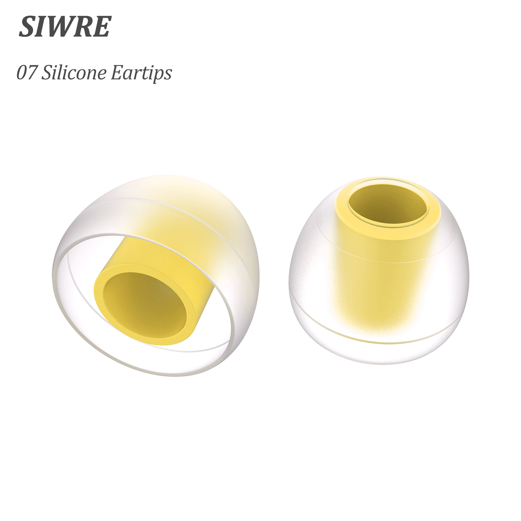 SIWRE 07 Silicone Eartips For  - In Ear Monitor Iem บทวิจารณ์และราคา