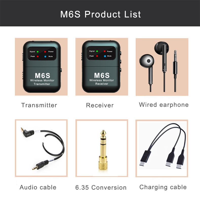 2.4G Stereo Wireless In-Ear Mo - In Ear Monitor Iem บทวิจารณ์และราคา