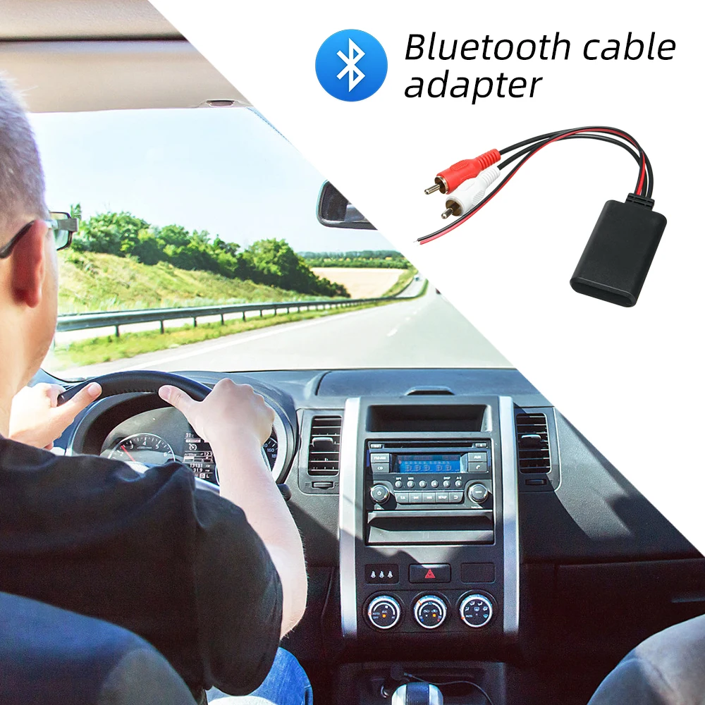 Car Wireless Bluetooth Cable A - Bluetooth Adapter Receiver บทวิจารณ์และราคา