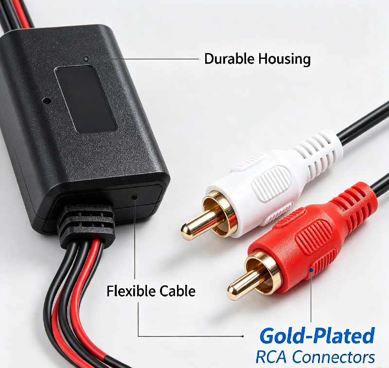 Car Wireless Bluetooth Cable A - Bluetooth Adapter Receiver บทวิจารณ์และราคา