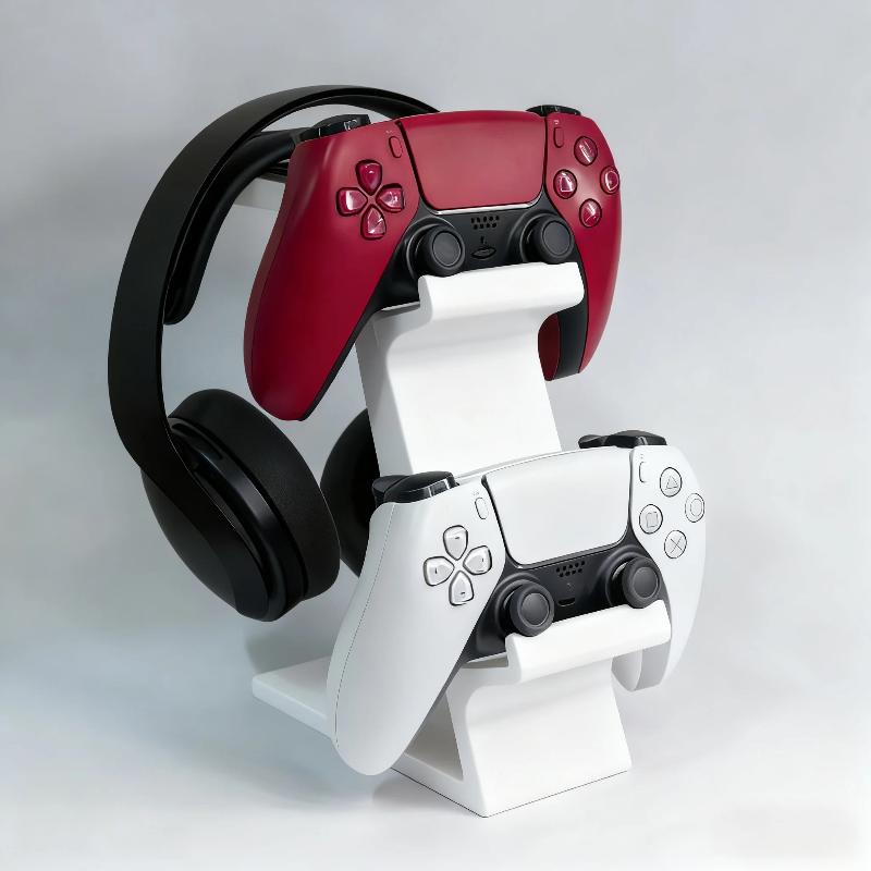 3-in-1 Controller Stand For De - Headphone Stand Desk บทวิจารณ์และราคา