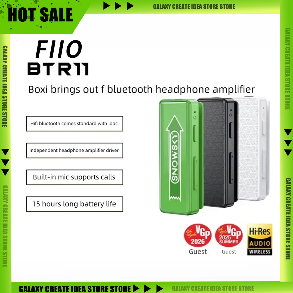 FiiO BTR11 Bluetooth Audio Rec - Wired Earphone Mic บทวิจารณ์และราคา