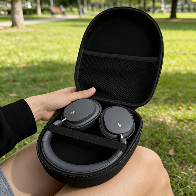 Multi-Functional Black EVA Har - Headphone Case Hard บทวิจารณ์และราคา
