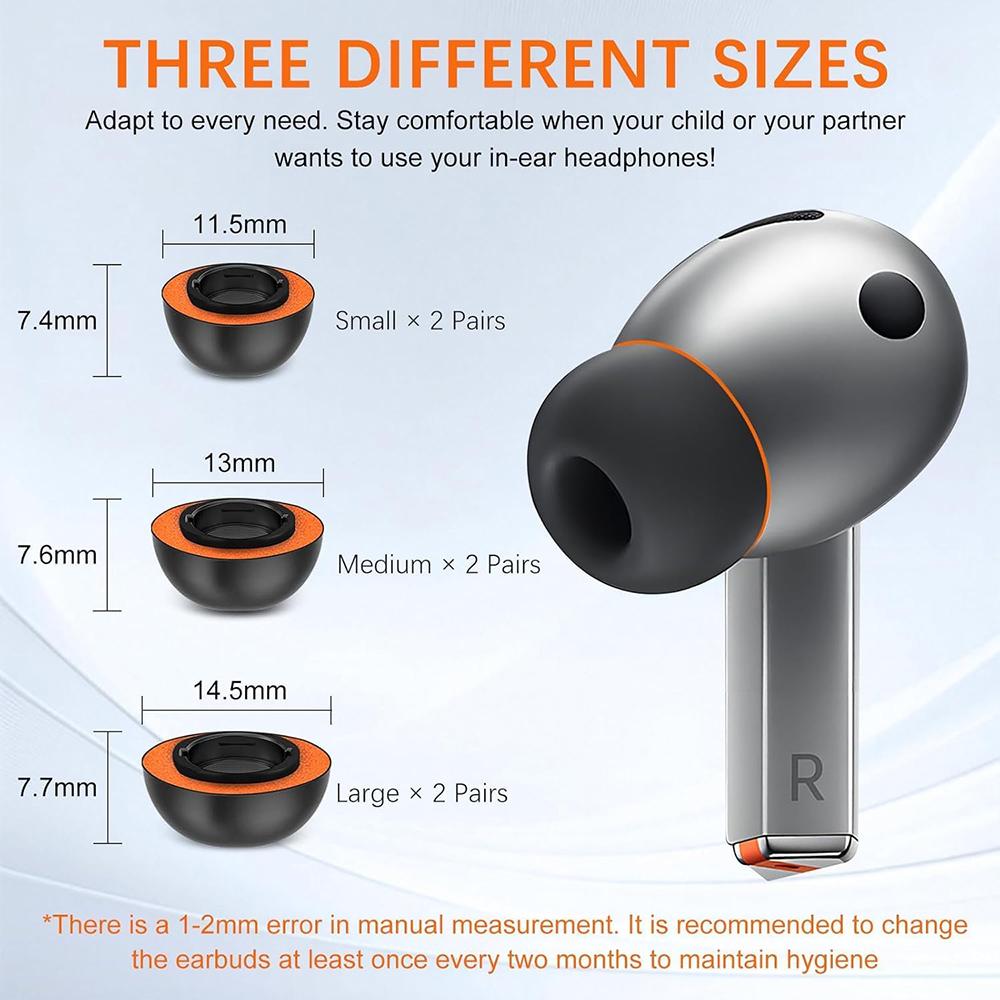 For Samsung Galaxy Buds3 Pro X - Silicone Ear Tip Replacement บทวิจารณ์และราคา