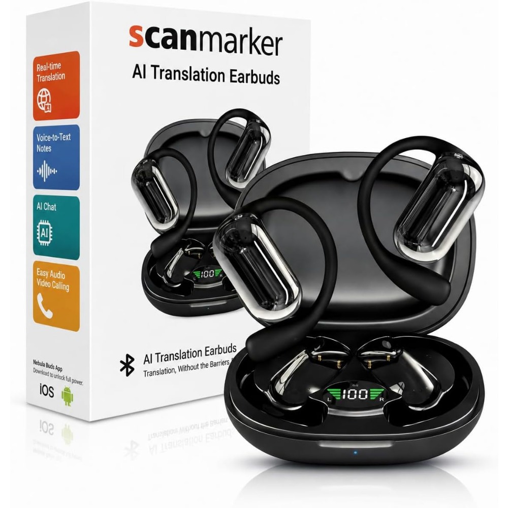 Real-Time Translation Earbuds: - Noise Cancelling Headphone บทวิจารณ์และราคา