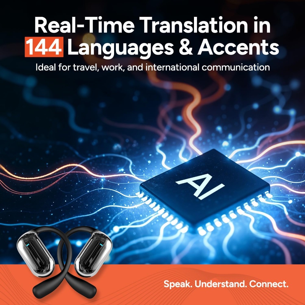 Real-Time Translation Earbuds: - Noise Cancelling Headphone บทวิจารณ์และราคา