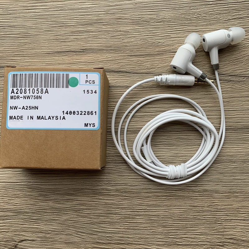 For Sony MDR-NW750N White Wire - Wired Earphone Mic บทวิจารณ์และราคา