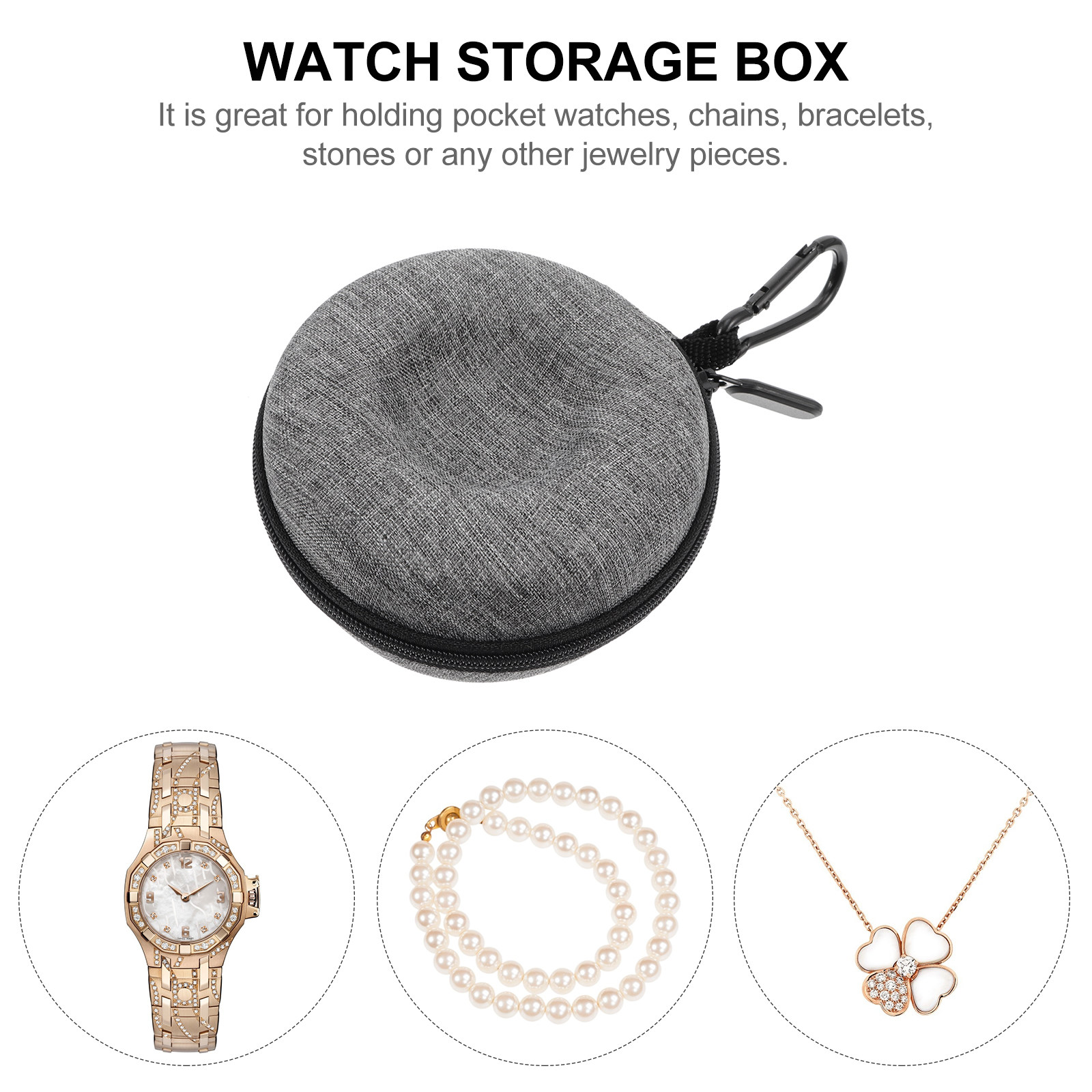 1Pcs Eva Watch Case Premium Sh - Earbuds Charging Case บทวิจารณ์และราคา