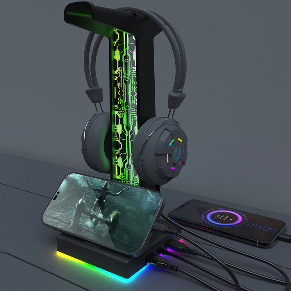 RGB Gaming Headphone Stand Dua - Gaming Headset Rgb บทวิจารณ์และราคา