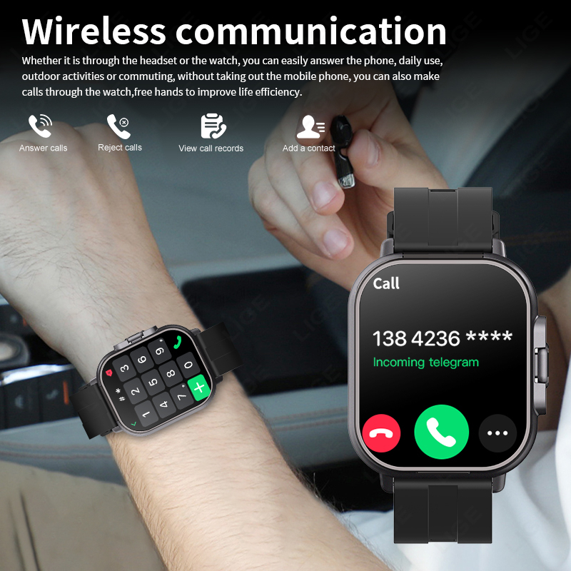 New TWS 2 in 1 Smart Watch wit - Earbuds Charging Case บทวิจารณ์และราคา