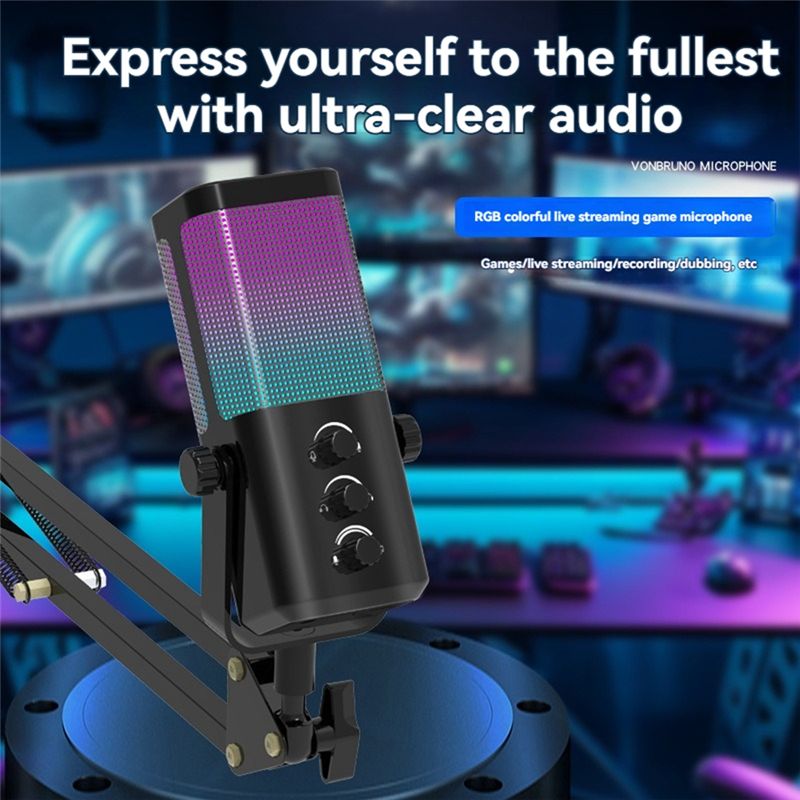 ABZZ-RGB Gaming Microphone USB - Gaming Headset Rgb บทวิจารณ์และราคา