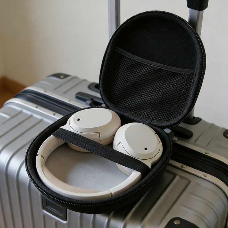 Headphone Storage Case 1Pc Bla - Headphone Case Hard บทวิจารณ์และราคา